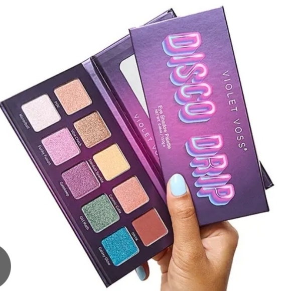 NIB Violet Voss Disco Drip Shimmer Eye Shadow Palette - Picture 3 of 4